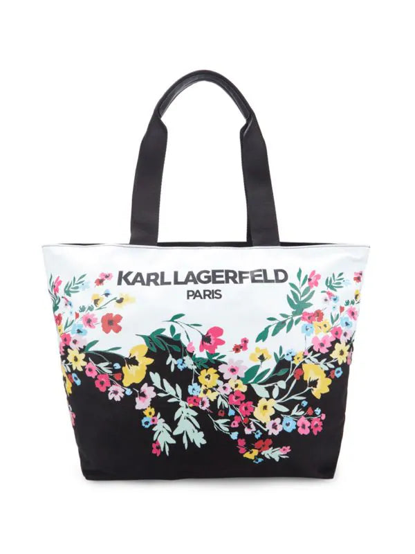 Karl lagerfeld best sale kristen canvas tote