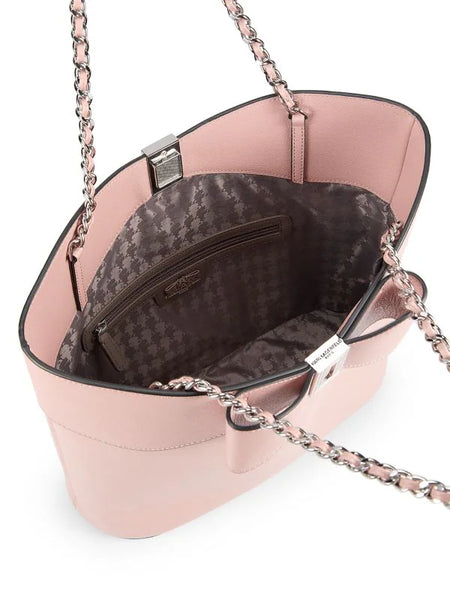 Karl Lagerfeld Paris Ikons Bow Tote - Rose Smoke