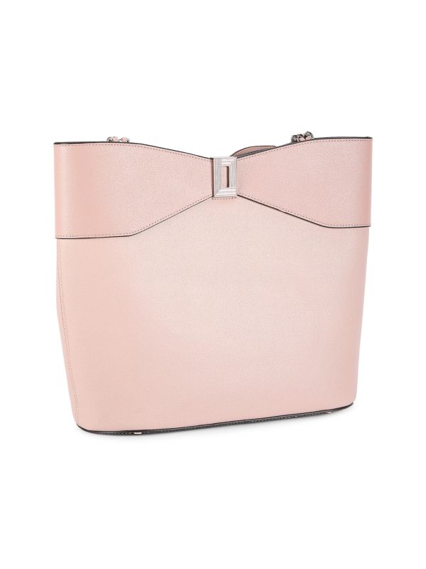 Karl Lagerfeld Paris Ikons Bow Tote Rose Smoke HIGHSTREET.CO.ZA