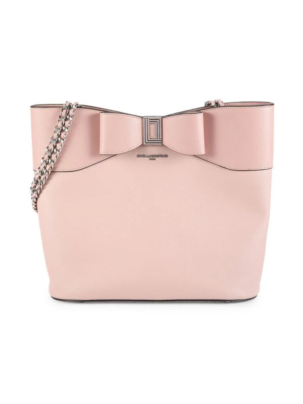 Karl Lagerfeld Paris Ikons Bow Tote - Rose Smoke