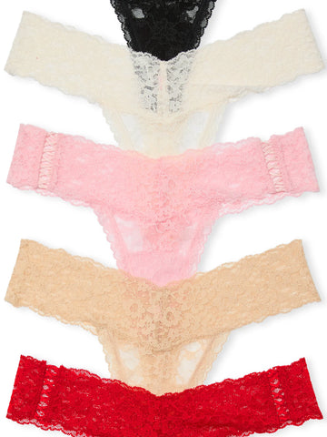 Victoria's Secret 5-Pack Lace Thong