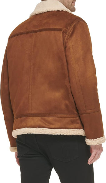 Calvin Klein Faux Shearling Jacket