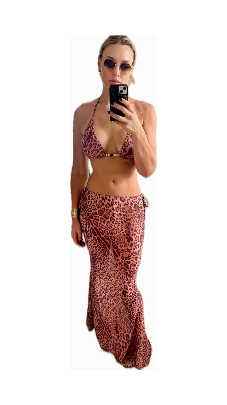 KAAL African Bikini & Skirt