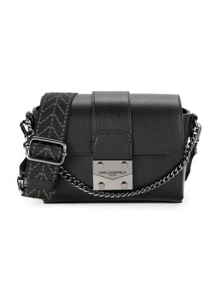 Karl Lagerfeld Jolie Harlow Leather Crossbody Bag