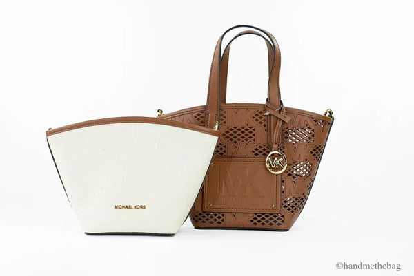 Michael Kors Kimber 2 in 1 Leather Tote