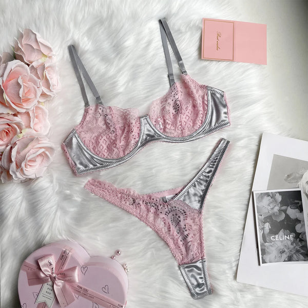 KAAL Pink Lace Set