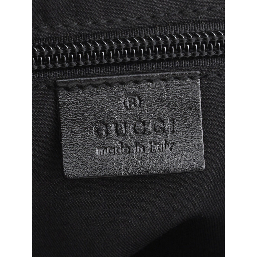 Vintage GUCCI Bag Black Authentic Canvas Gucci Monogram Bag 